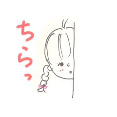 [LINEスタンプ] 色とりどりgirls