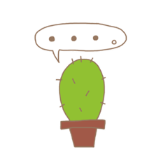 [LINEスタンプ] まいにちサボテン。