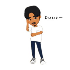 [LINEスタンプ] H iroshiくん