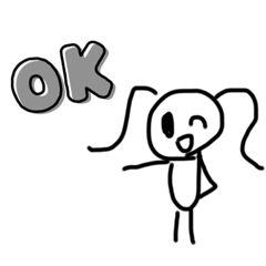 [LINEスタンプ] 可愛いちびちびちゃん毎日スタンプ