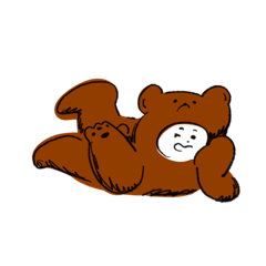 [LINEスタンプ] まいくま