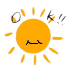 [LINEスタンプ] 太陽のekubo