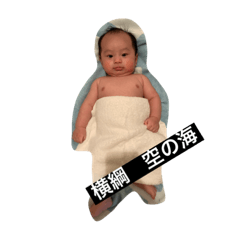 [LINEスタンプ] 空の海