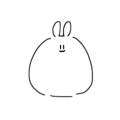 [LINEスタンプ] うさぎと手下