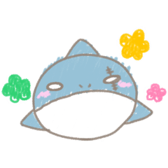 [LINEスタンプ] さめと友達(敬語Ver.)