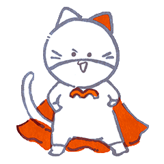 [LINEスタンプ] ミョウ（meow）レンジャー