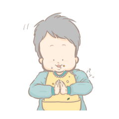 [LINEスタンプ] みの吉 | 1歳男の子