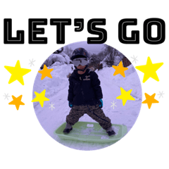 [LINEスタンプ] 元気なふたり
