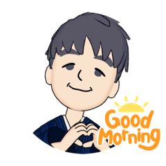[LINEスタンプ] 元気いっぱい明るくダンディーなスタンプ