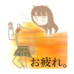 [LINEスタンプ] つよしちゃんの非日常な日常