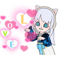 [LINEスタンプ] 雪猫のゆきにゃん2