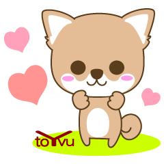 [LINEスタンプ] しばちわしばっち-toYvu-