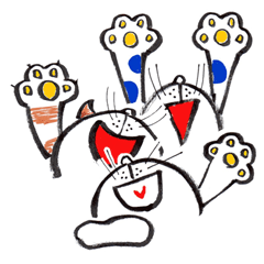 [LINEスタンプ] 【猫】シンプルスタンプ