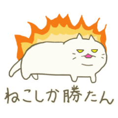 [LINEスタンプ] ぽっちゃりふてねこさん