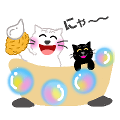 [LINEスタンプ] シロ猫さんの可愛いすぎる日常少し冬