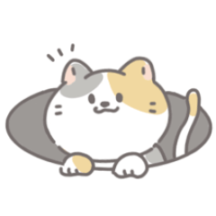 [LINEスタンプ] きこりのゆるねこスタンプ