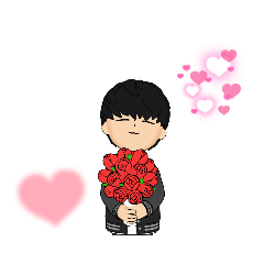 [LINEスタンプ] 可愛男の子