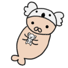 [LINEスタンプ] こあらっこε・●・3