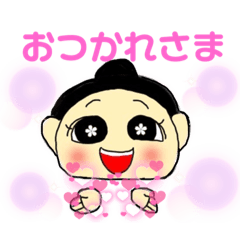 [LINEスタンプ] あいさつピスコ