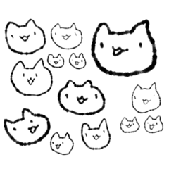 [LINEスタンプ] ねこのすたんぴ