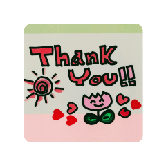 [LINEスタンプ] 明るいチューリッポンちゃん