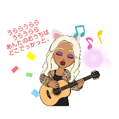 [LINEスタンプ] どっかのギャルMkⅡ