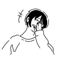 [LINEスタンプ] 透明ちゃん(ず)