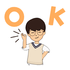 [LINEスタンプ] 1日だぞ