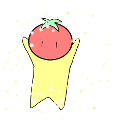 [LINEスタンプ] トマトのトマさん