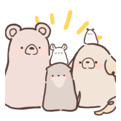 [LINEスタンプ] たまがわ動物園