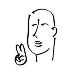 [LINEスタンプ] まるまるいひと