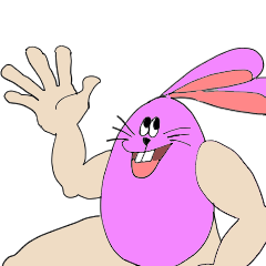 [LINEスタンプ] うさぎくん1