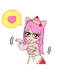 [LINEスタンプ] よつよつスタンプ〜にゃんにゃんメイド〜