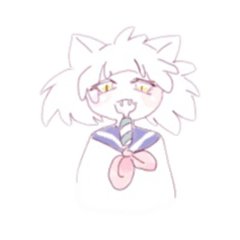 [LINEスタンプ] ゆめかわ猫耳girl