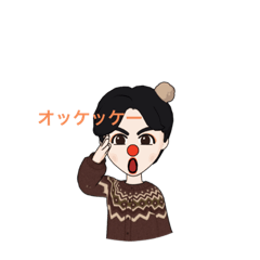 [LINEスタンプ] だいたいオッケー