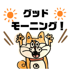 [LINEスタンプ] 柴犬のぱーちゃん