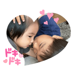 [LINEスタンプ] みなと＆もか