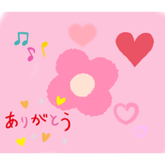 [LINEスタンプ] あいさつお花スタンプ