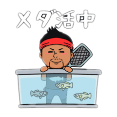 [LINEスタンプ] メダカ兄貴スタンプ