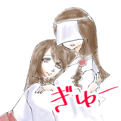 [LINEスタンプ] 杏花さんと一緒