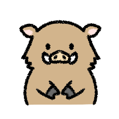 [LINEスタンプ] 里山の動物