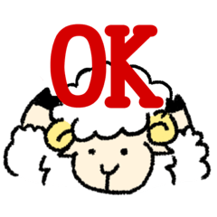 [LINEスタンプ] ひつじちゃんのすたんぷだよ