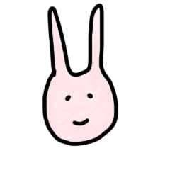 [LINEスタンプ] うさぎのような まちこ