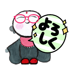 [LINEスタンプ] ojizo-san