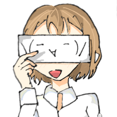 [LINEスタンプ] カオ文字