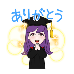 [LINEスタンプ] 『もふ耳コス休止』耳っ娘卒業式2・編集版