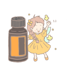[LINEスタンプ] アロマの妖精フェフェ