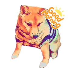 [LINEスタンプ] 柴犬の居る暮らし