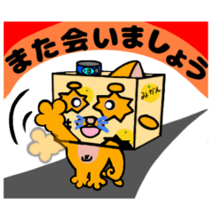 [LINEスタンプ] 箱ぐらし 敬語編