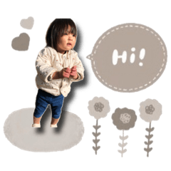 [LINEスタンプ] mio.3160